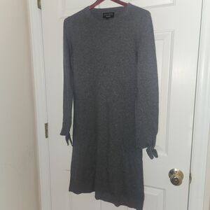 Banana Republic fine Italian Superloft wool Filpucci knit sweater dress size XS